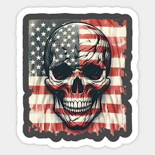 Skull Flag 2 Sticker